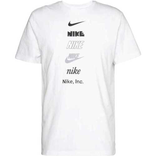 Abbigliamento Uomo T-shirt maniche corte Nike Multilogo bianco