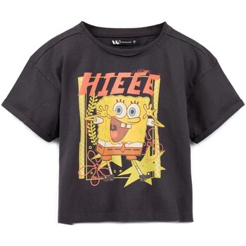 Abbigliamento Donna T-shirts a maniche lunghe Spongebob Squarepants NS7063 Multicolore