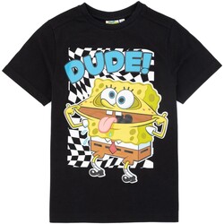 Abbigliamento Unisex bambino T-shirt maniche corte Spongebob Squarepants Dude Multicolore