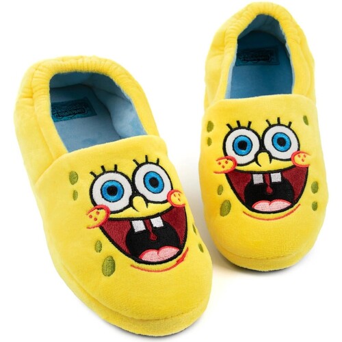 Scarpe Unisex bambino Pantofole Spongebob Squarepants NS7094 Multicolore