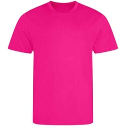 Abbigliamento Unisex bambino T-shirts a maniche lunghe Awdis Cool JC001B Rosso