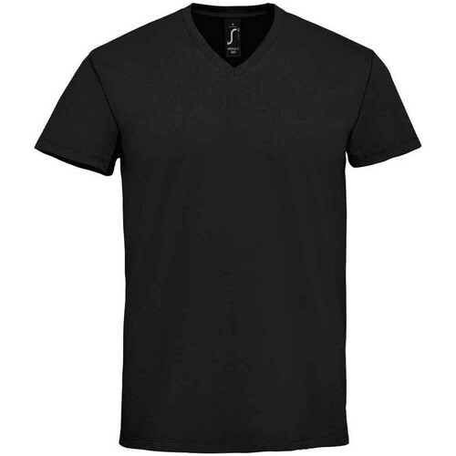Abbigliamento Uomo T-shirts a maniche lunghe Sols Imperial Nero