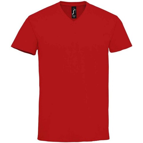 Abbigliamento Uomo T-shirts a maniche lunghe Sols Imperial Rosso