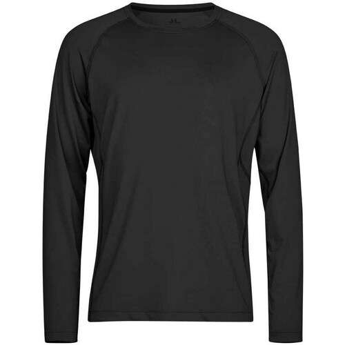 Abbigliamento Uomo T-shirts a maniche lunghe Tee Jays T7022 Nero
