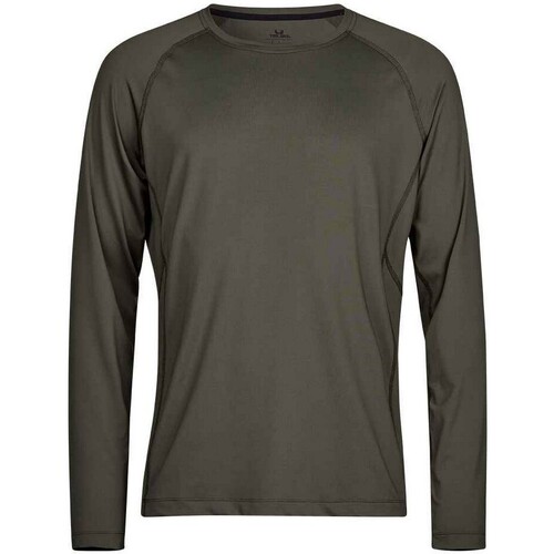 Abbigliamento Uomo T-shirts a maniche lunghe Tee Jays T7022 Nero