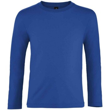 Abbigliamento Unisex bambino T-shirts a maniche lunghe Sols 2947 Blu