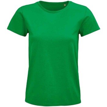 Abbigliamento Donna T-shirts a maniche lunghe Sols 3579 Verde