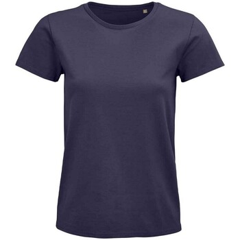 Abbigliamento Donna T-shirts a maniche lunghe Sols 3579 Grigio