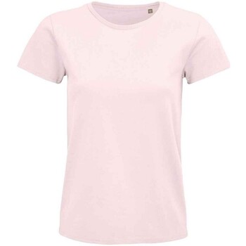 Abbigliamento Donna T-shirts a maniche lunghe Sols 3579 Rosso