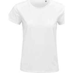 Abbigliamento Donna T-shirts a maniche lunghe Sols Pioneer Bianco