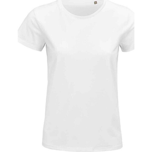 Abbigliamento Donna T-shirts a maniche lunghe Sols Pioneer Bianco