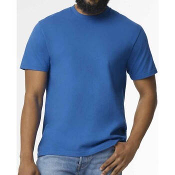 Abbigliamento Uomo T-shirts a maniche lunghe Gildan GD15 Blu