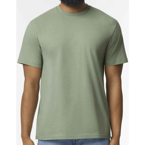 Abbigliamento Uomo T-shirts a maniche lunghe Gildan GD15 Verde