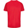 Abbigliamento Uomo T-shirts a maniche lunghe Build Your Brand BY004 Rosso