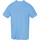 Abbigliamento Uomo T-shirts a maniche lunghe Build Your Brand BY004 Blu