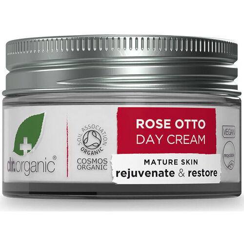 Bellezza Idratanti e nutrienti Dr. Organic Rosa Damascena Crema Giorno 