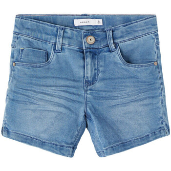 Abbigliamento Bambina Shorts / Bermuda Name it 13202299 Blu