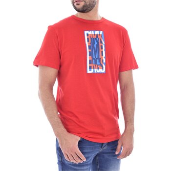 Abbigliamento Uomo T-shirt maniche corte Bikkembergs T-Shirts BKK2MTS04 - Uomo Rosso