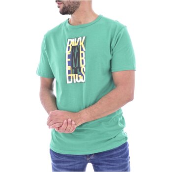 Abbigliamento Uomo T-shirt maniche corte Bikkembergs T-Shirts BKK2MTS04 - Uomo Verde