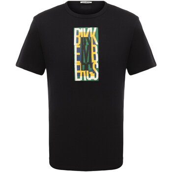 Abbigliamento Uomo T-shirt maniche corte Bikkembergs T-Shirts BKK2MTS04 - Uomo Nero