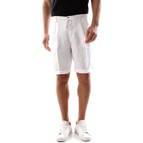 Abbigliamento Uomo Shorts / Bermuda 40weft COACHBE 1284-40W441 Bianco