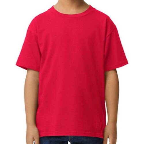 Abbigliamento Unisex bambino T-shirts a maniche lunghe Gildan GD15B Rosso