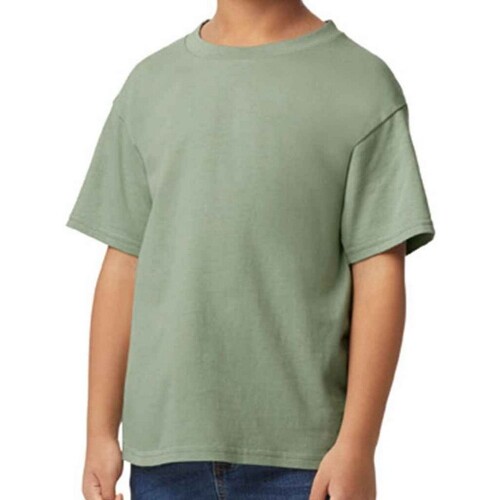 Abbigliamento Unisex bambino T-shirts a maniche lunghe Gildan GD15B Verde