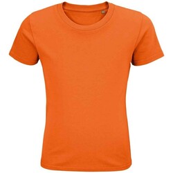 Abbigliamento Unisex bambino T-shirt maniche corte Sols Pioneer Arancio