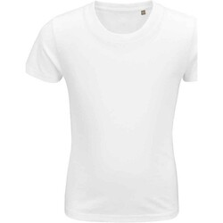 Abbigliamento Unisex bambino T-shirt maniche corte Sols Pioneer Bianco