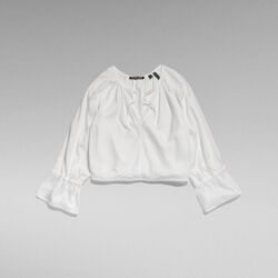Abbigliamento Donna Camicie G-Star Raw D23254-D297 SNIPER-110 WHITE Bianco