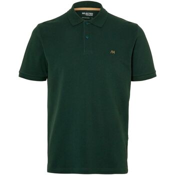 Abbigliamento Uomo T-shirt & Polo Selected 16087839 DANTE-TREKKING GREEN Verde