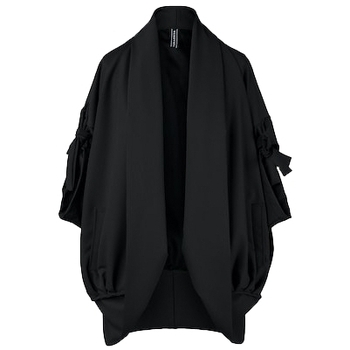 Abbigliamento Donna Cappotti Wendy Trendy Coat 110823 - Black Nero