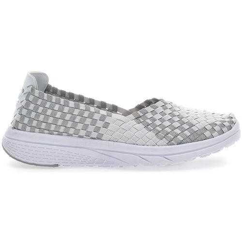 Scarpe Donna Sneakers Overland 645 Argento