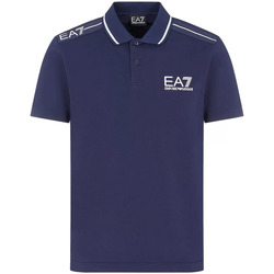 Abbigliamento Uomo T-shirt & Polo Ea7 Emporio Armani Polo EA7 3RPF20 PJ003Z Tennis Pro Uomo Blu scuro Blu