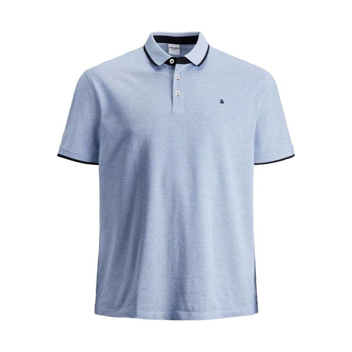 Abbigliamento Uomo T-shirt & Polo Jack & Jones 12143859 PAULOS POLO SS-BRIGHT COBALT Blu