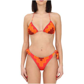 Abbigliamento Donna Costume / Bermuda da spiaggia Me Fui Costume da bagno Donna Bikini MF23-1524U Arancione Arancio
