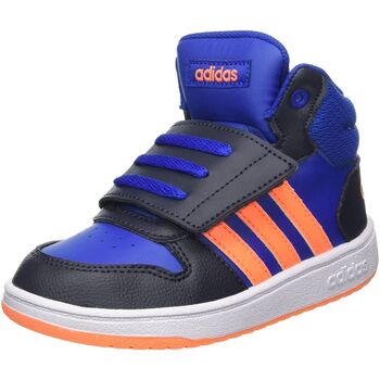 Scarpe Bambino Sneakers adidas Originals HOOPS MID 20I GZ7781 Blu