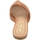 Scarpe Donna Ciabatte Corina Pantofolina  mules a punta cuoio sabot raso terra morbido Marrone