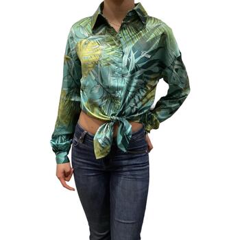 Abbigliamento Donna Camicie Guess ATRMPN-40042 Verde
