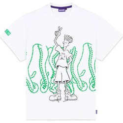 Abbigliamento Uomo T-shirt & Polo Octopus 7Up Victory Fido Dido Tee Bianco