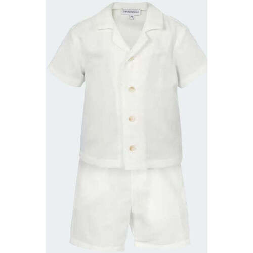 Abbigliamento Bambino Completi e cravatte Emporio Armani  Bianco