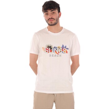 Abbigliamento Uomo T-shirt & Polo Sun68 131312 Bianco