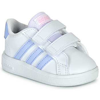 Scarpe Bambina Sneakers basse Adidas Sportswear GRAND COURT 2.0 CF I Bianco / Lila
