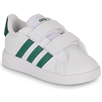 Scarpe Unisex bambino Sneakers basse Adidas Sportswear GRAND COURT 2.0 CF I Bianco / Verde