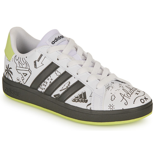 Scarpe Unisex bambino Sneakers basse Adidas Sportswear GRAND COURT 2.0 K Bianco / Nero