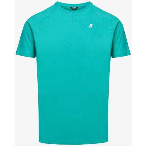 Abbigliamento Uomo T-shirt & Polo K-Way T-SHIRT EDWING Verde