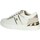 Scarpe Donna Sneakers alte Keys K-7723 Bianco
