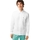 Abbigliamento Uomo Camicie maniche lunghe Lacoste Linen Casual Shirt - Blanc Bianco