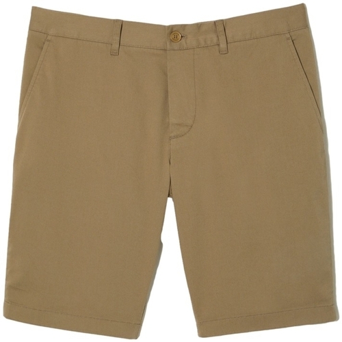 Abbigliamento Uomo Shorts / Bermuda Lacoste Slim Fit Shorts - Beige Beige