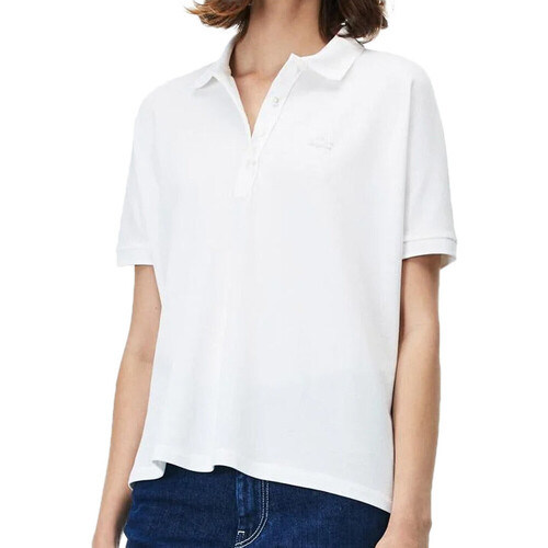 Abbigliamento Donna T-shirt & Polo Lacoste PF0103 Bianco